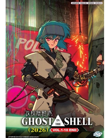 ENG DUB * GHOST IN THE SHELL 2026 VOL.1-10 END